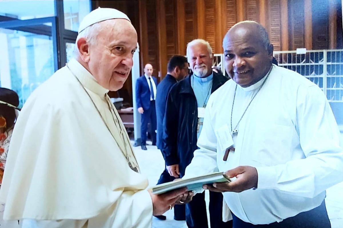 D. Valdeci e o Papa Francisco