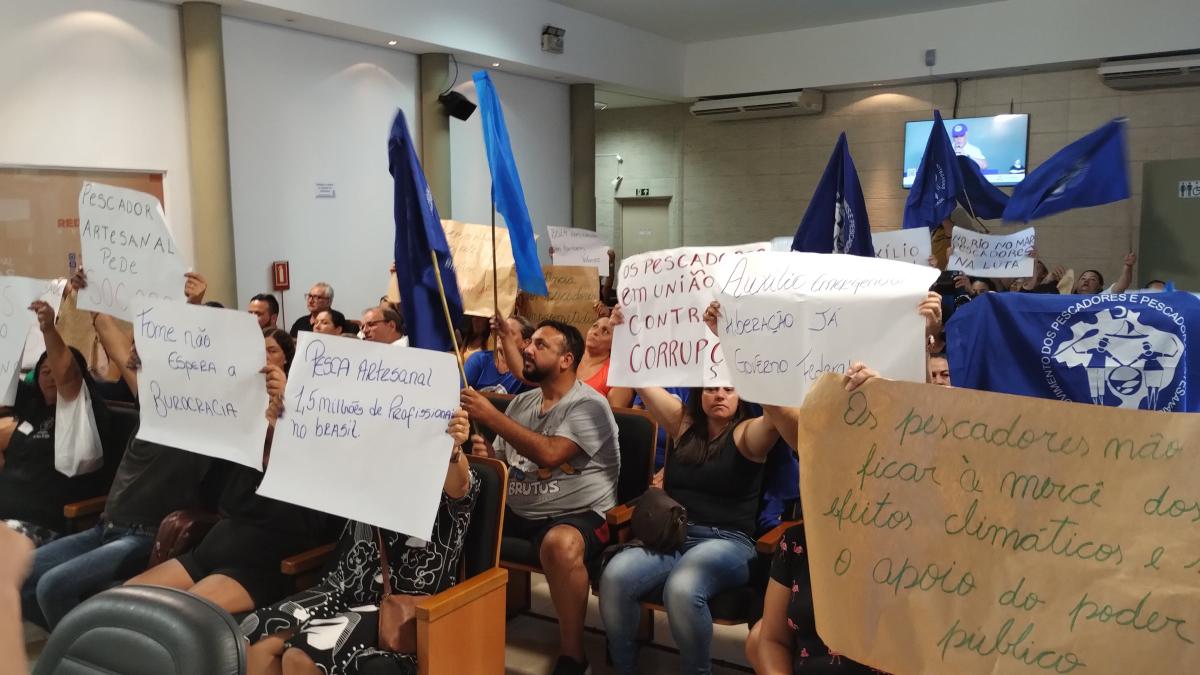 Ocupação da Câmara de vereadores em Pelotas (RS)